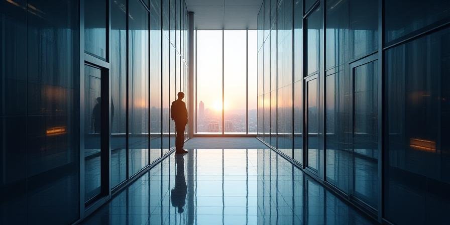 Abstract representation of data security and professional integrity